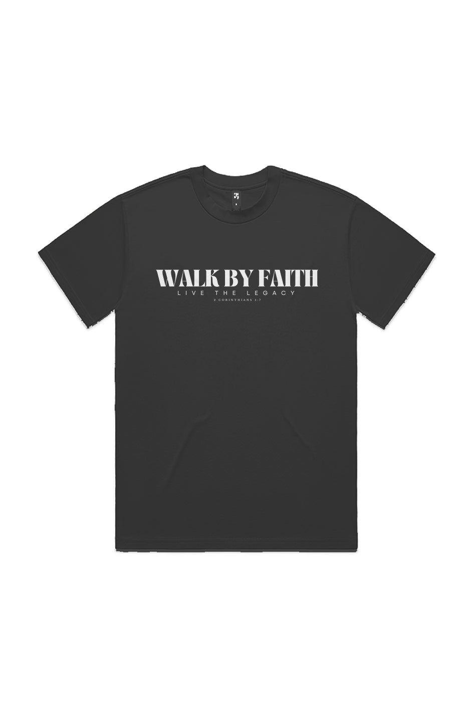 JG3017- HEAVY TEE (Walk By Faith) LTL