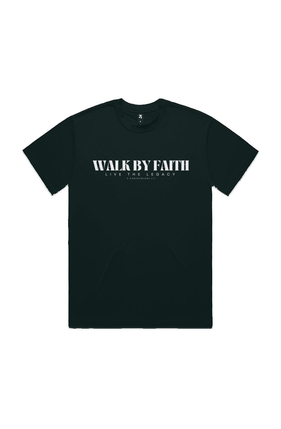 JG3017- HEAVY TEE (Walk By Faith) LTL