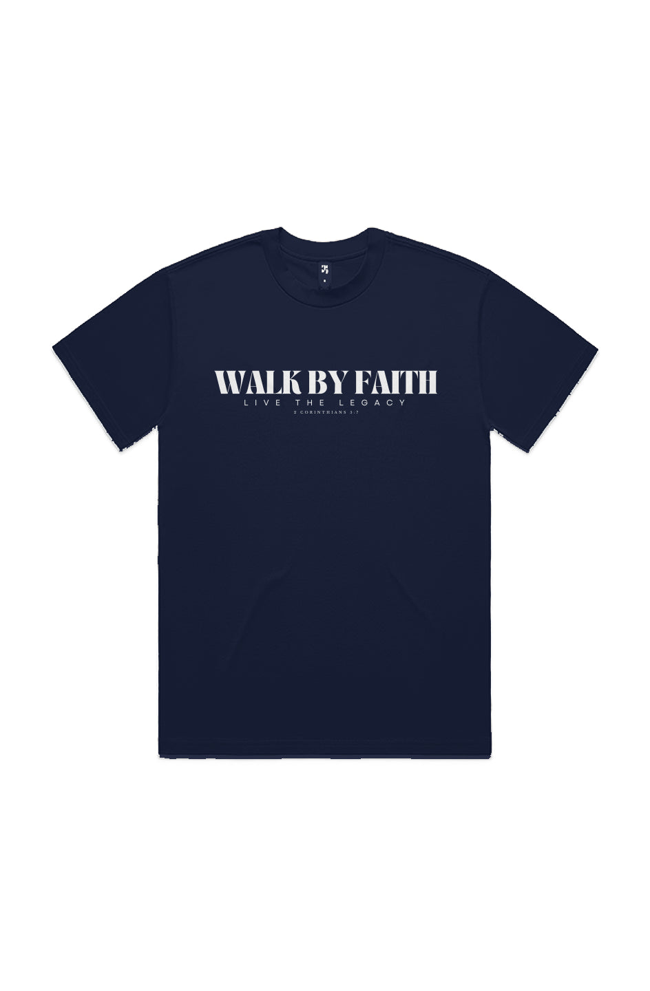 JG3017- HEAVY TEE (Walk By Faith) LTL