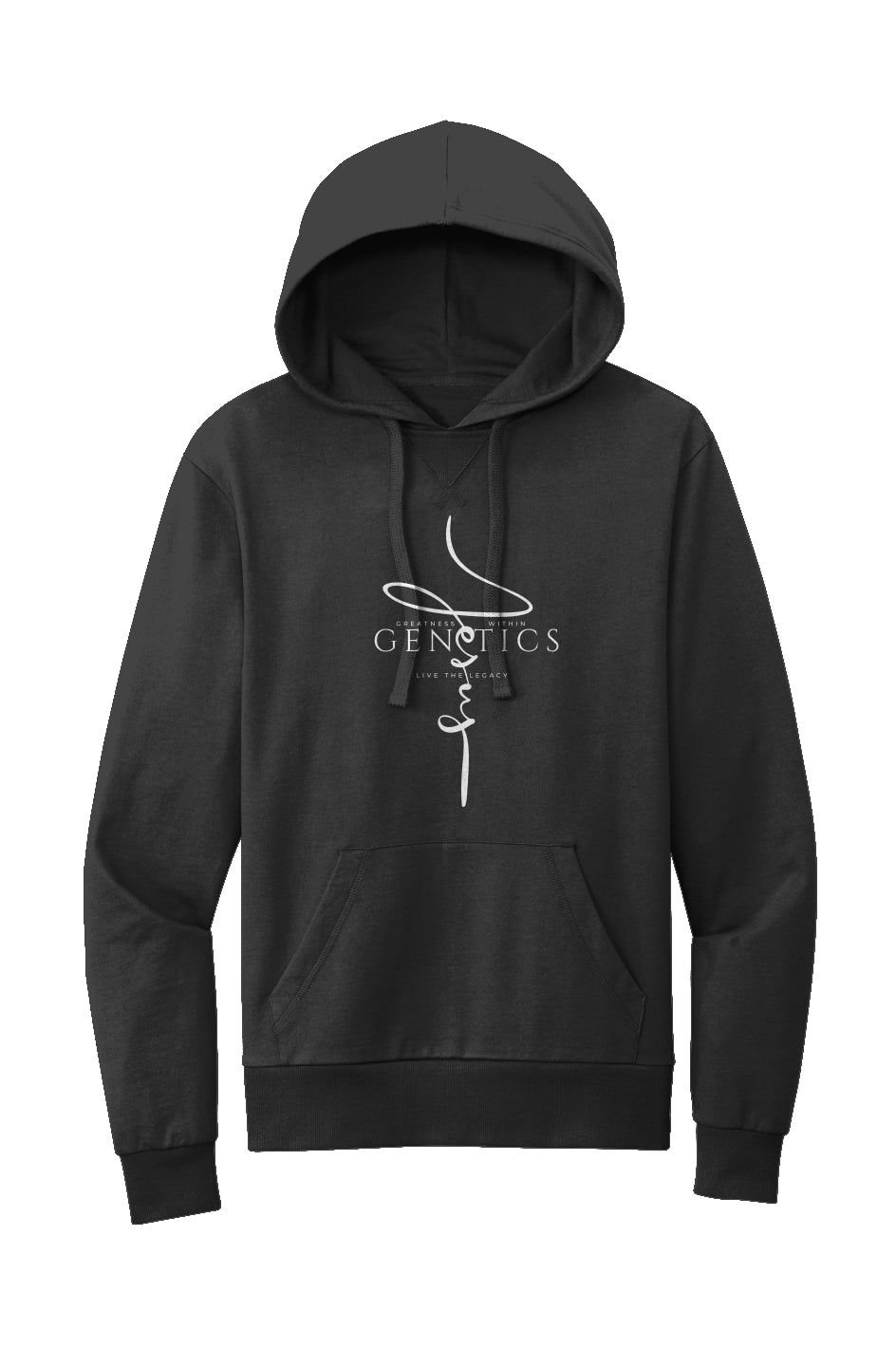jg5005 - Organic French Terry Pullover Hoodie (Gre