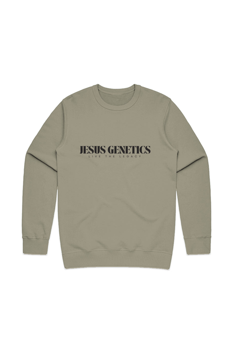 Jesus Genetics — Pillar French Terry Crew