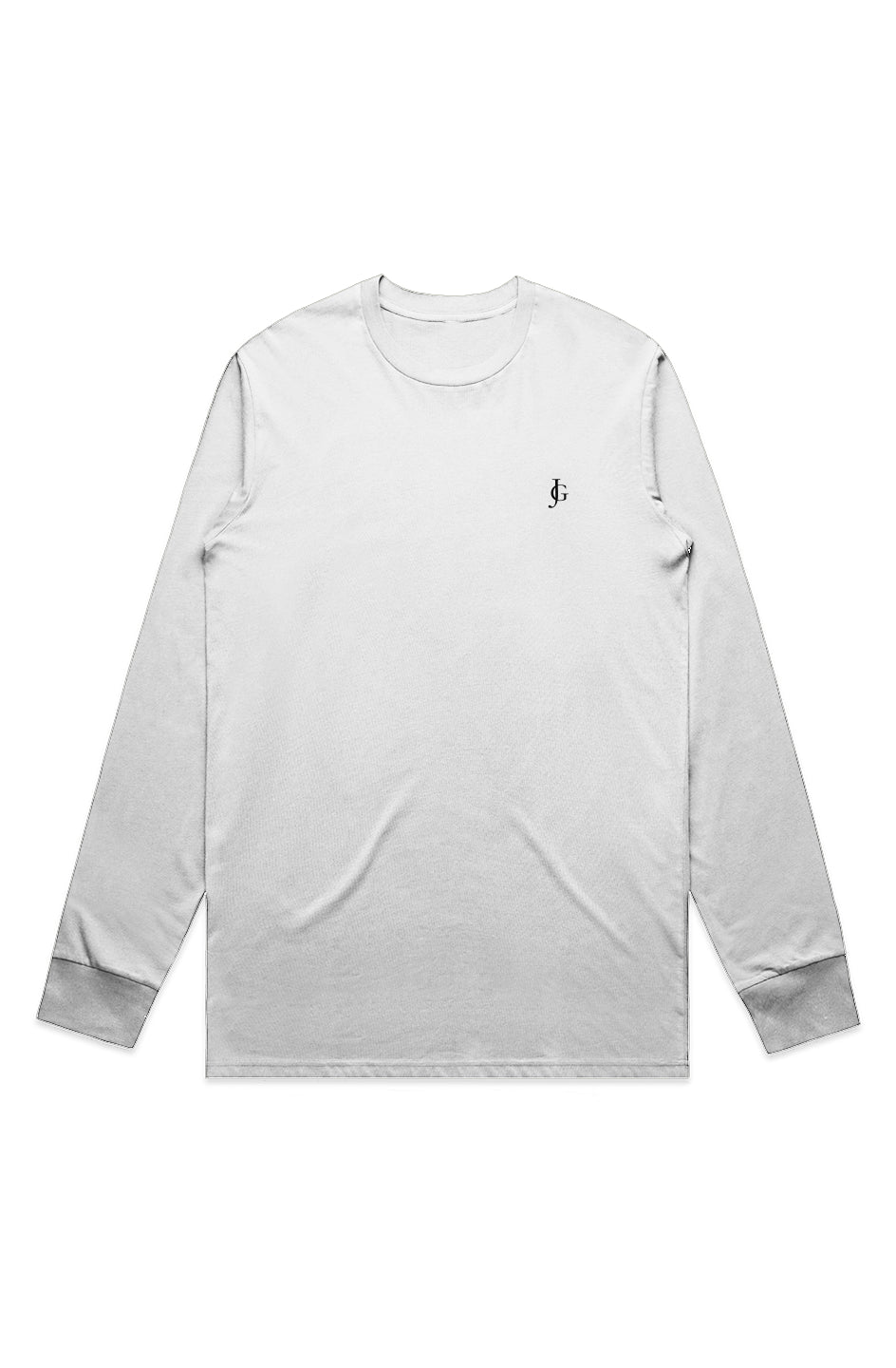 JG Embroidered — Core Staple Long Sleeve Tee