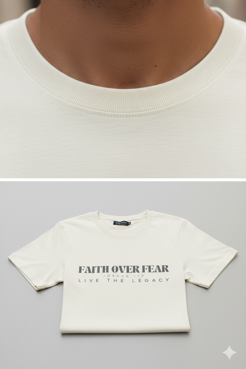 Faith Over Fear — Origins Organic Tee