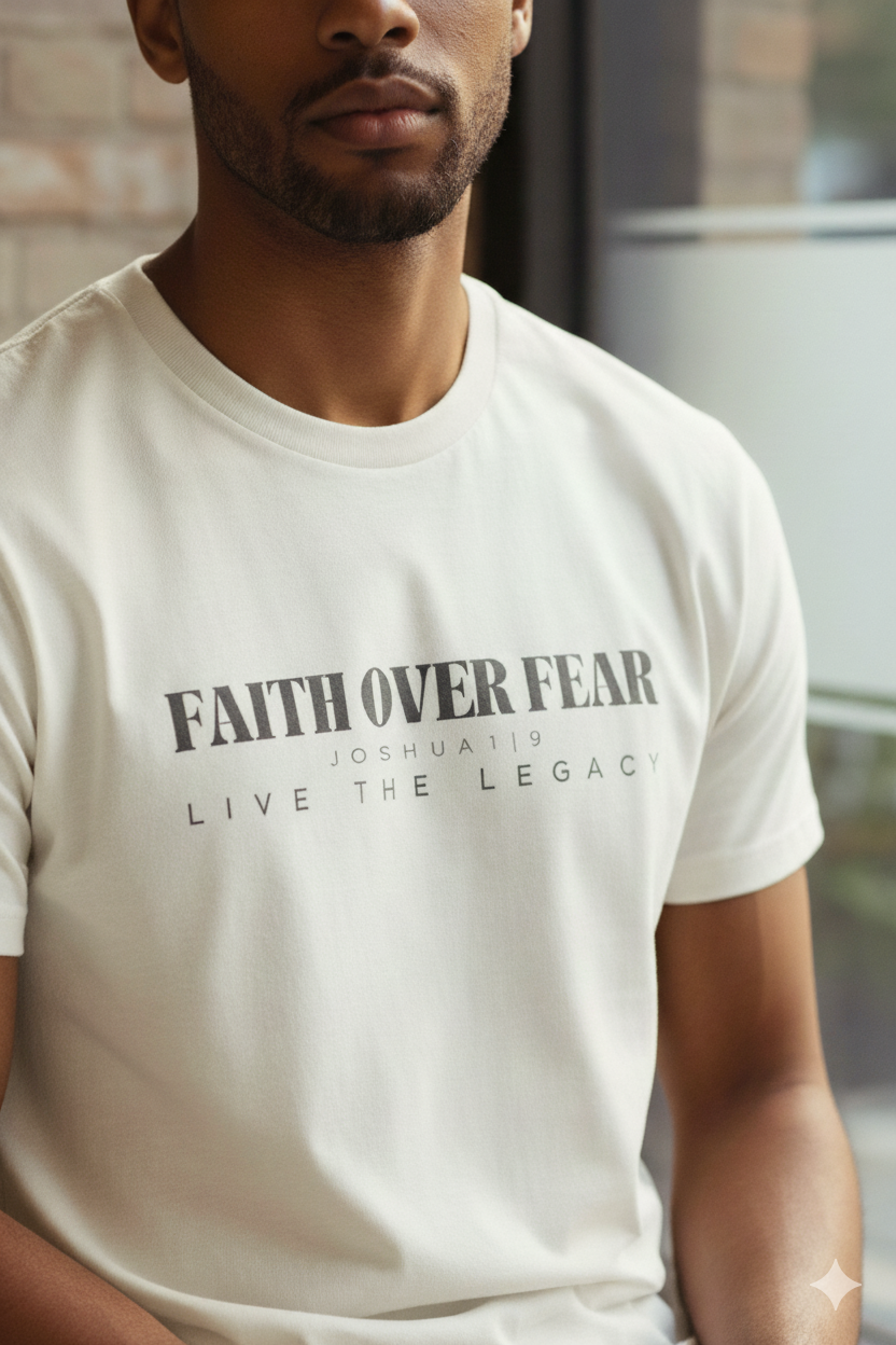 Faith Over Fear — Origins Organic Tee