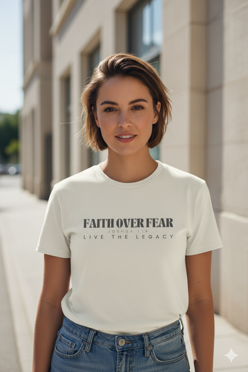 Faith Over Fear — Origins Organic Tee