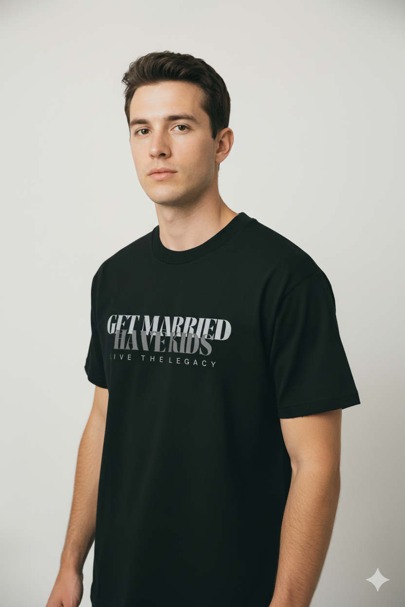 Get Married, Have Kids — Foundry Heavy Tee