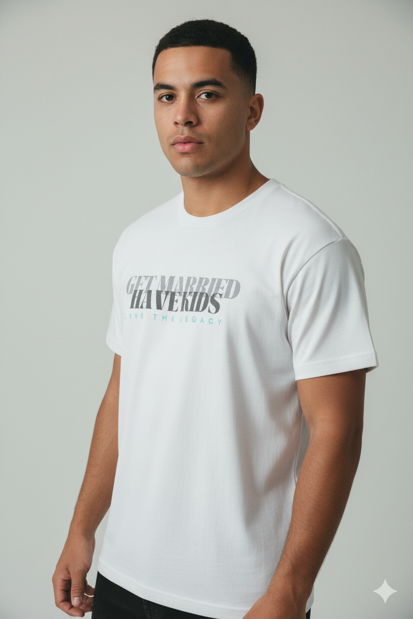 Get Married, Have Kids — Foundry Heavy Tee