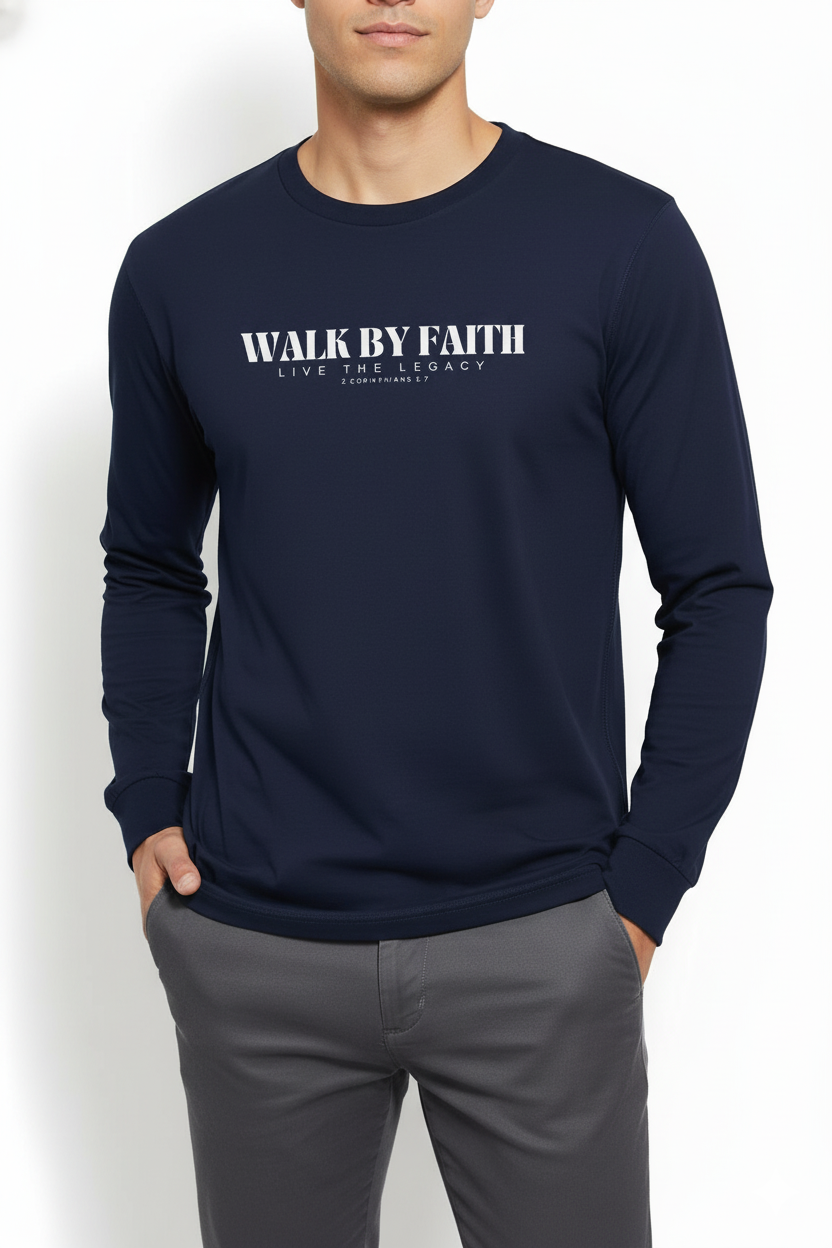 Walk By Faith — Heritage Classic Long Sleeve