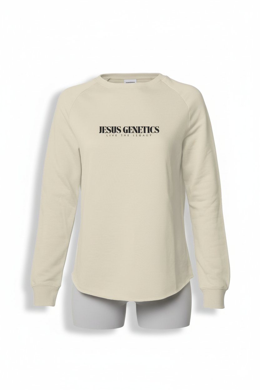 Jesus Genetics — Harbor Scallop Raglan Crew