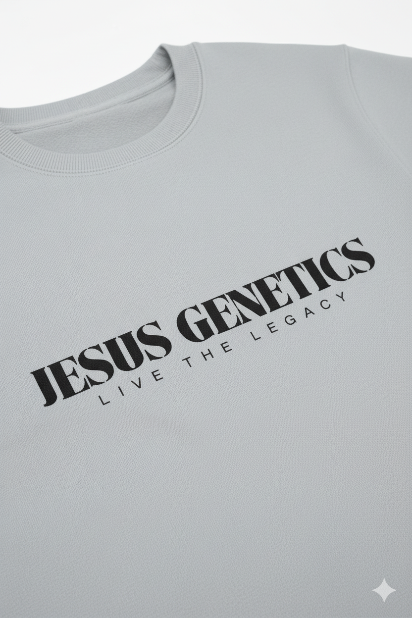 Jesus Genetics — Pillar French Terry Crew