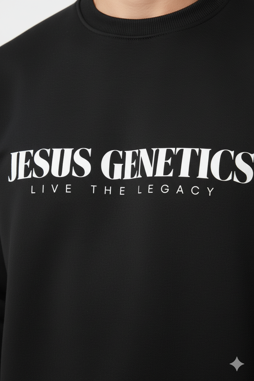 Jesus Genetics — Pillar French Terry Crew