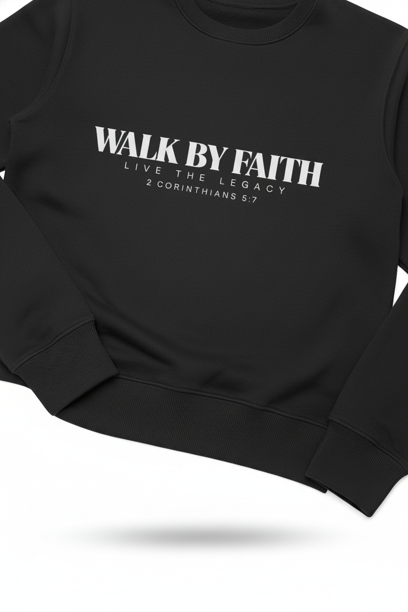 Walk By Faith — Pillar French Terry Crew