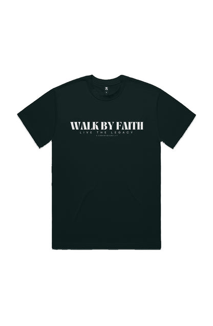 JG3017- HEAVY TEE (Walk By Faith) LTL