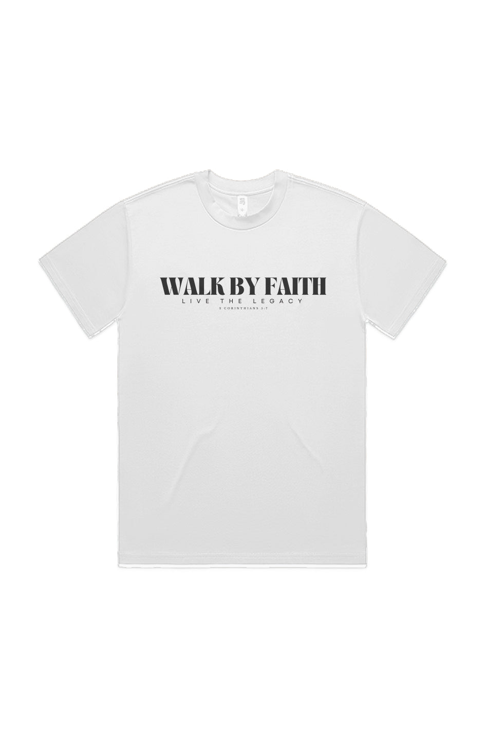 JG3017- HEAVY TEE (Walk By Faith) LTL