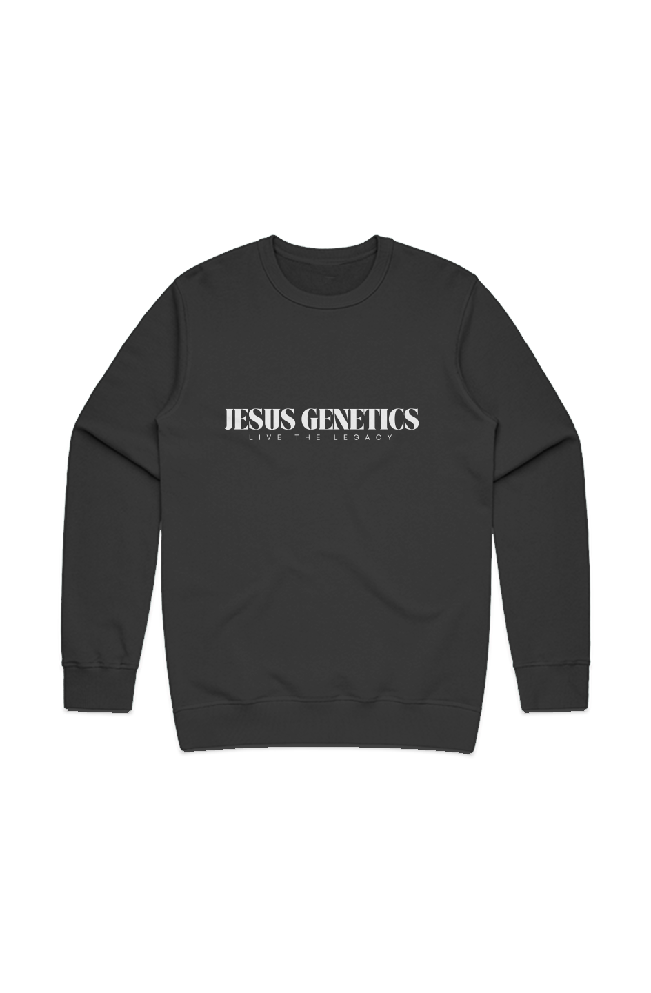 Walk By Faith — Pillar French Terry Crew | Jesus Genetics® – JG