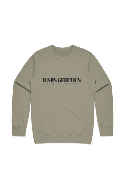 Jesus Genetics — Pillar French Terry Crew