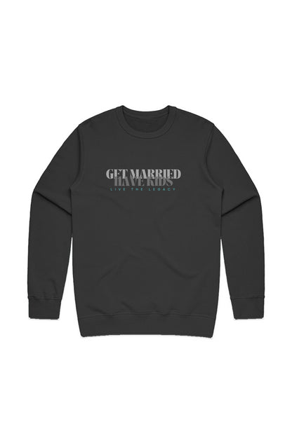 jg4010 - PREMIUM MIDWEIGHT CREW (Get Married) LTL
