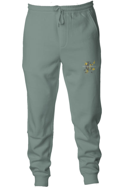 jg1005 - Pigment Dyed Fleece Joggers (Wonderfully