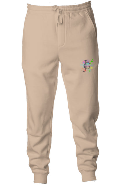 jg1005 - Pigment Dyed Fleece Joggers (Wonderfully 