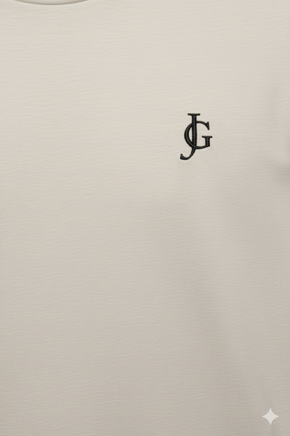 JG Embroidered — Core Staple Long Sleeve Tee