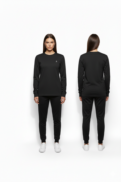 JG Embroidered — Core Staple Long Sleeve Tee