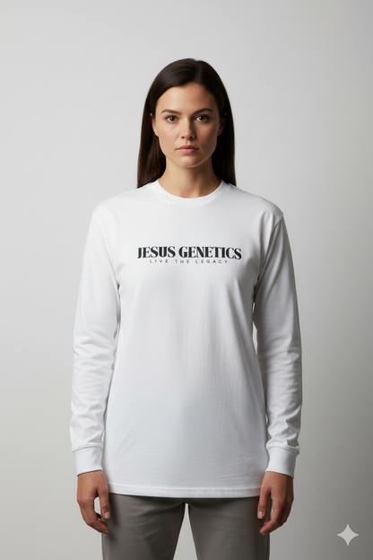 Jesus Genetics — Heritage Classic Long Sleeve