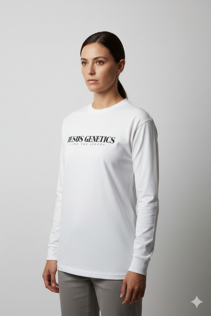 Jesus Genetics — Heritage Classic Long Sleeve