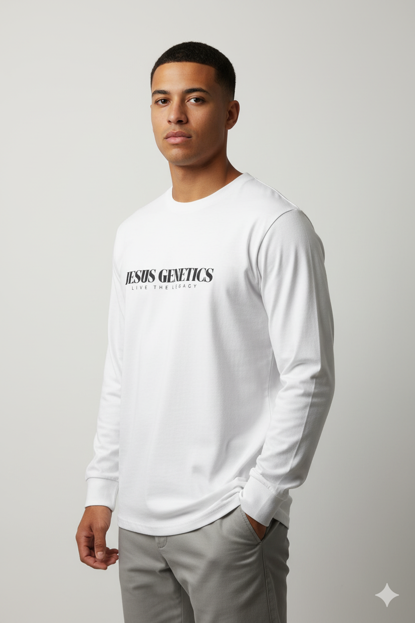 Jesus Genetics — Heritage Classic Long Sleeve