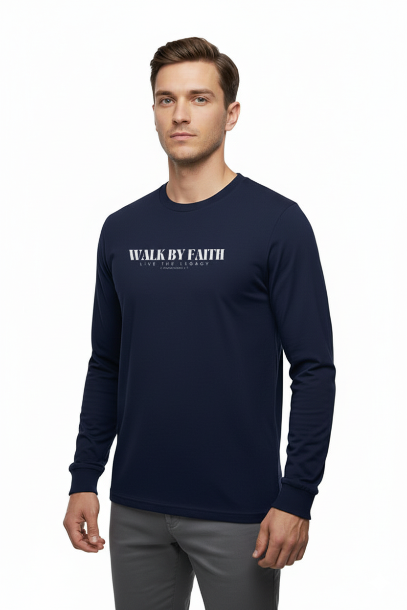 Walk By Faith — Heritage Classic Long Sleeve