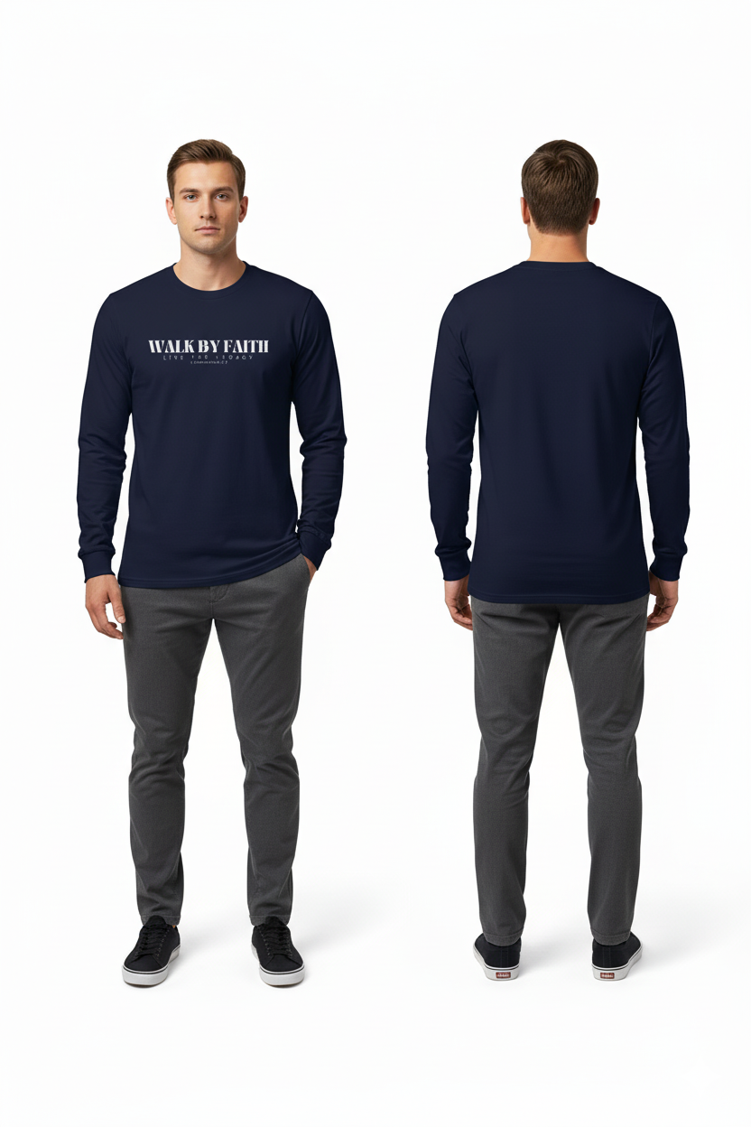 Walk By Faith — Heritage Classic Long Sleeve