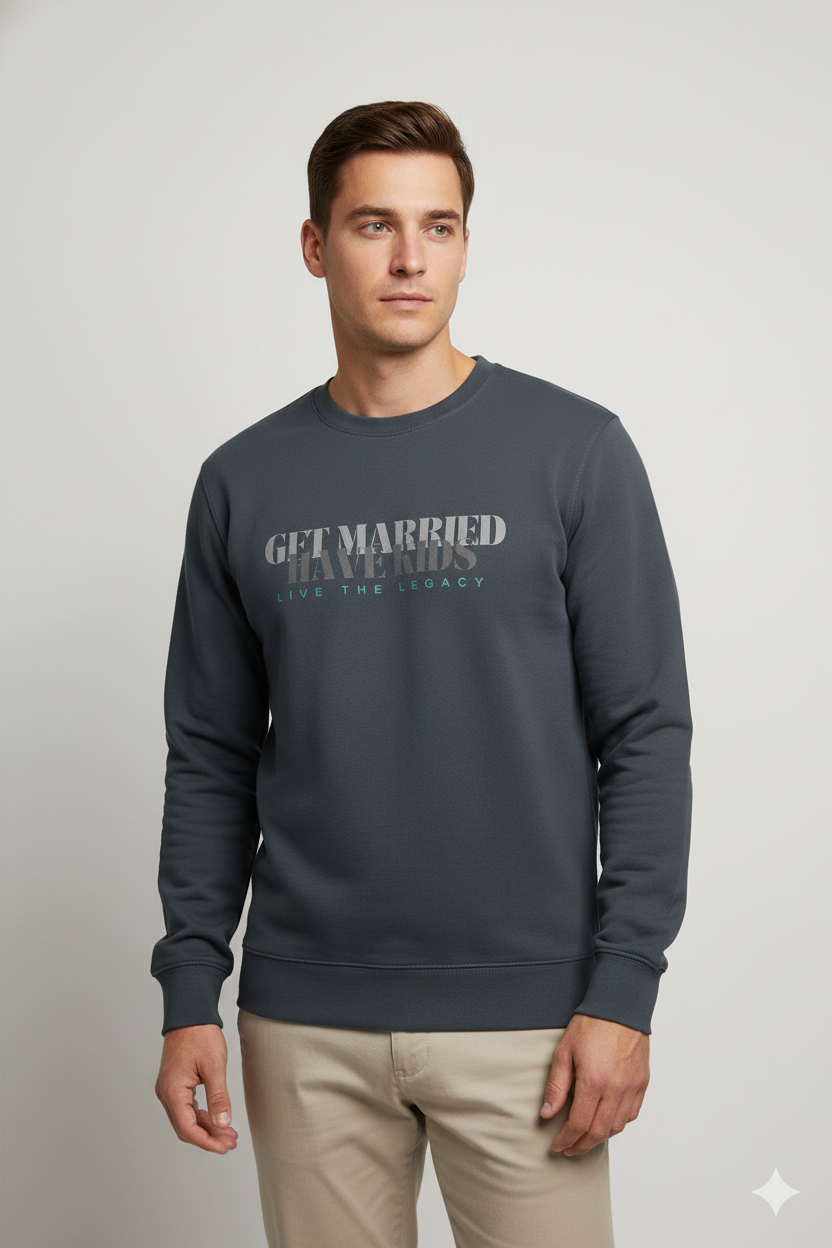 Get Married — Pillar French Terry Crew