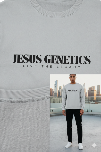 Jesus Genetics — Pillar French Terry Crew