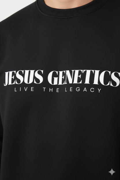 Jesus Genetics — Pillar French Terry Crew