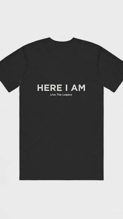 JG3001-CLASSIC TEE (HERE I AM) LTL