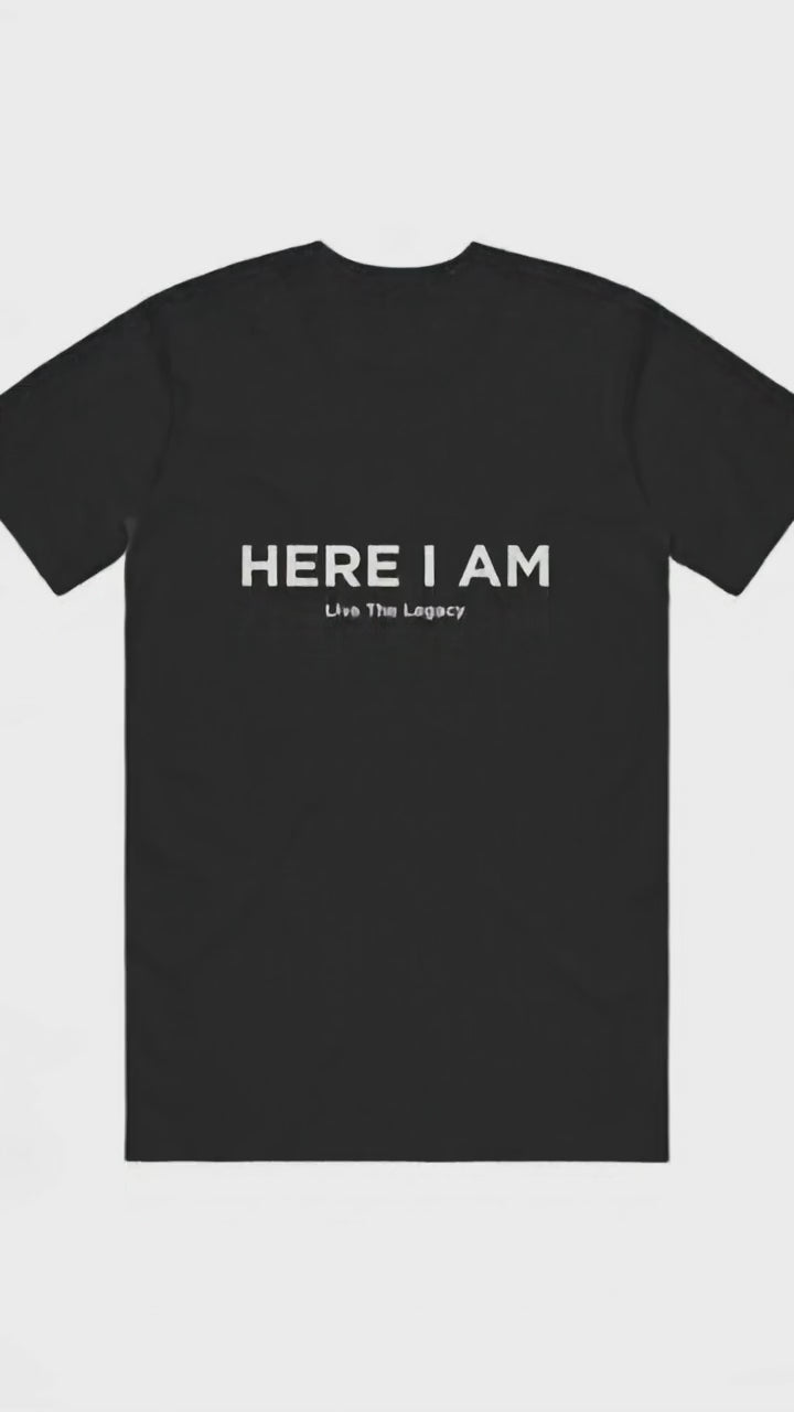 JG3001-CLASSIC TEE (HERE I AM) LTL